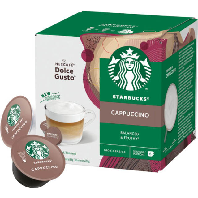 Starbucks Cappuccino - 12 pods for Dolce Gusto