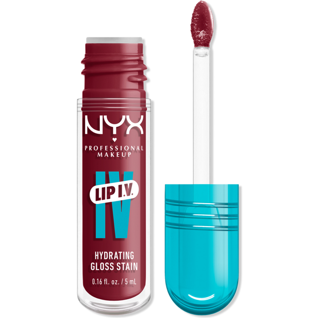 NYX Professional Makeup Lip IV Långvarig läppglans med återfuktande effekt Skugga 07 - BUBBLEGUM BURST 5 ml