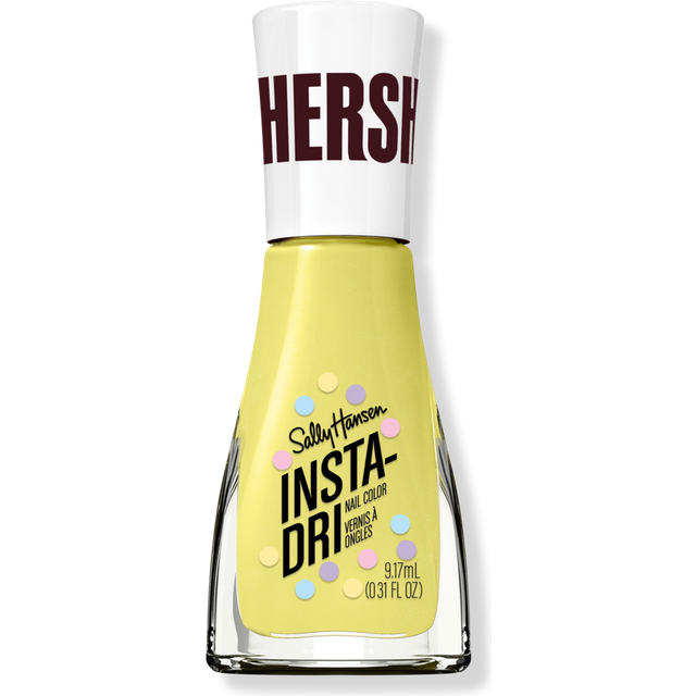 Sally Hansen Insta-Dri X Hershey's Cookies 'n' Creme Eggs  Tulip Temptation  Quick Dry  Long Lasting  Streak-Free Shine  Yellow Nail Polish  0.31 fl o