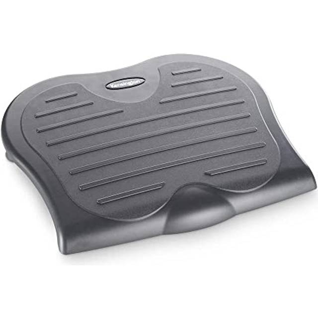 Kensington Adjustable Ergonomic Foot Rest - SoleSaver under desk foot rest for improved posture, siatica and orthopedic relief - Grey (56152)