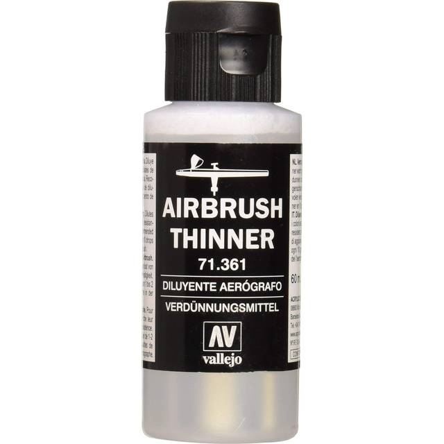 Vallejo V VJ71361 Förtunning För Airbrush, Genomskinlig, 60 ml