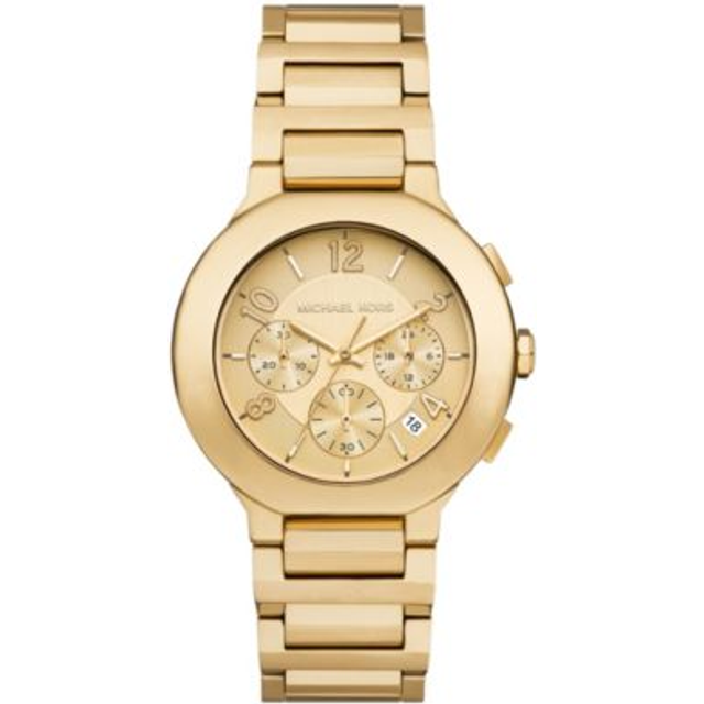 MK Oversized Gramercy Gold-Tone Watch - Gold - Michael Kors - ONE SIZE