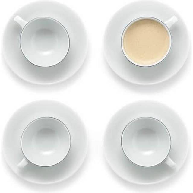 BODUM Bodum BLA Espressokopp och fat (set med 4) vit [äkta] K11959-83