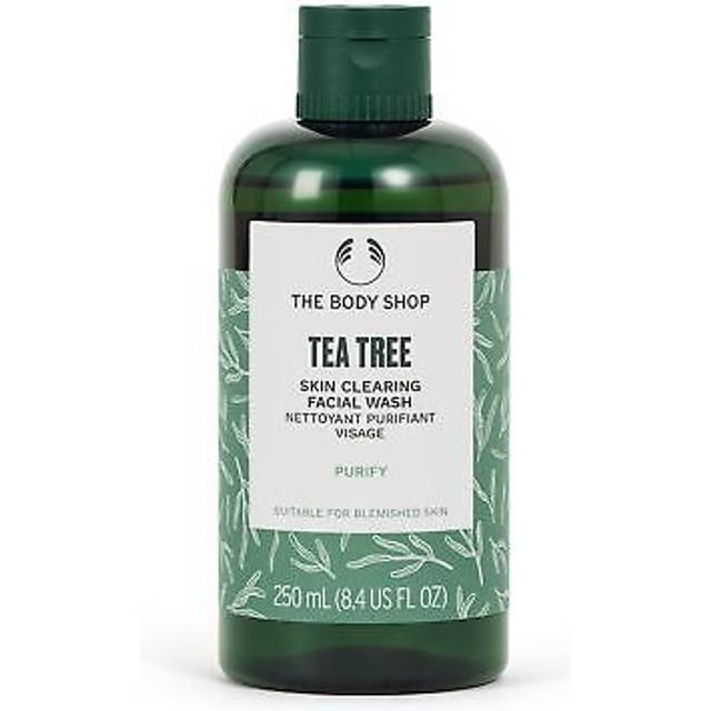 The Body Shop Tea Tree Skin Clearing Facial Wash - Purifying Vegan Face Wash For Oily  Blemished Skin - 8.4 oz