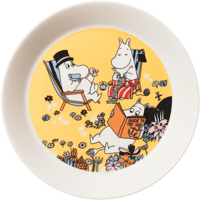 Moomin Arabia Family time Moomin Plate Ø19.5 cm