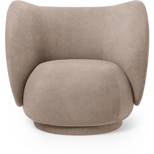 Fåtölj Rico Bouclé - sand, Ferm Living