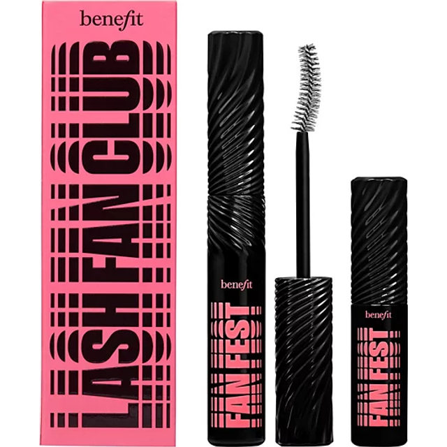 Big Lil Lash Fan Fanning & Volumising Fan Fest Mascara Duo Set (Worth £42) - Hyper Black - One Size