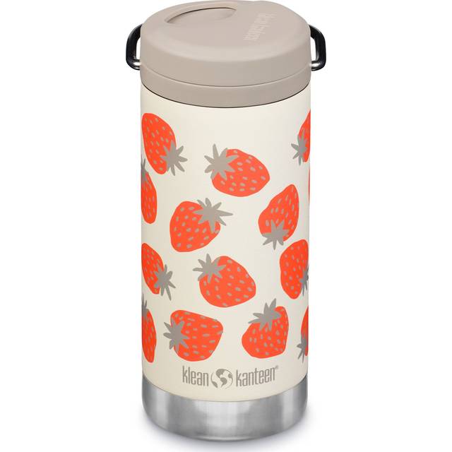 Klean Kanteen Insulated TKWide 355ml (Twist Cap) Strawberries, 355 ml