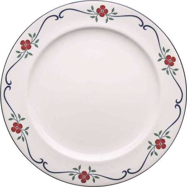 Rörstrand - Sundborn Tallrik 24 Cm - Vit