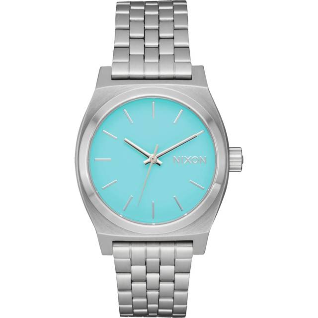 Nixon The Medium Time Teller Watch turquoise - silver/turquoise