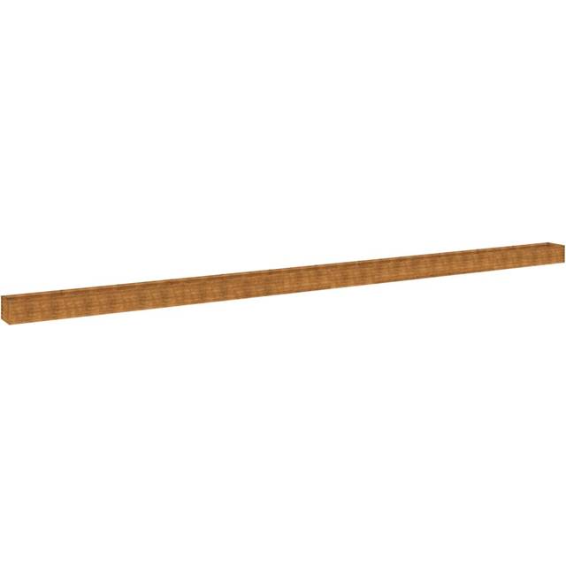 vidaXL Garden Raised Bed 1152x50x36 cm Corten Steel - Brown