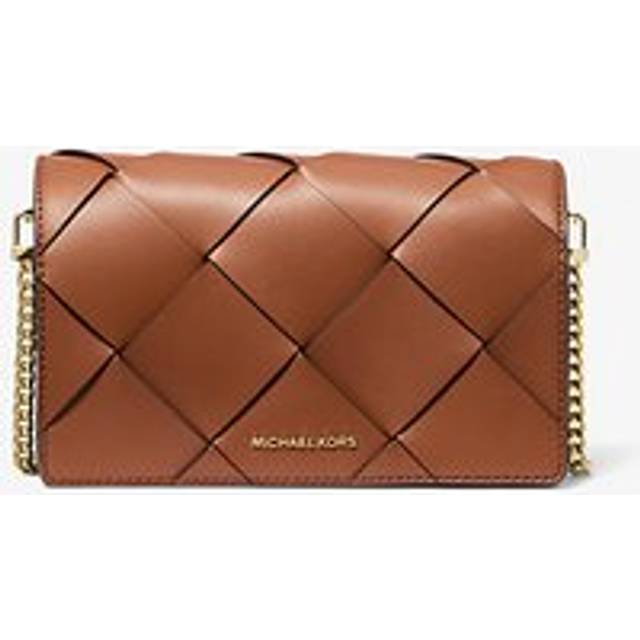 Woven leather Jet Set Shoulder Bag