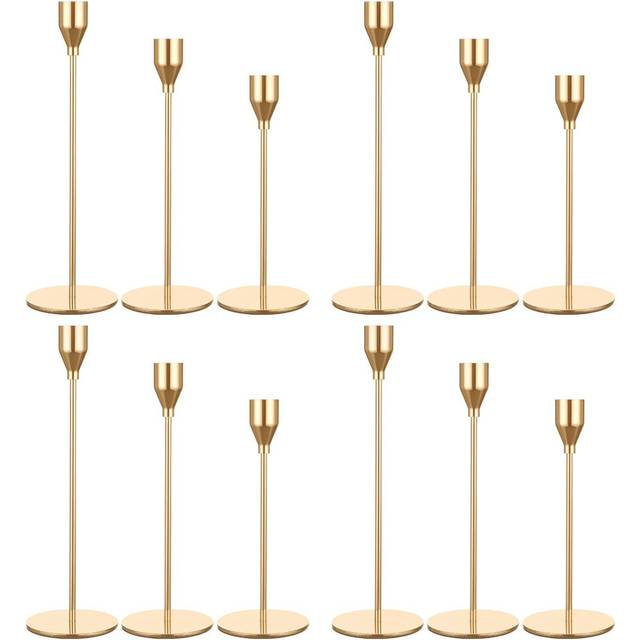 Cartagena Metal Tabletop Candlestick - Gold