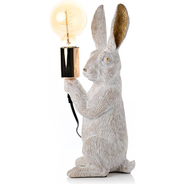 Arnise 35cm Table Lamp - White (35cm H X 16.5cm W X 5.11cm D)