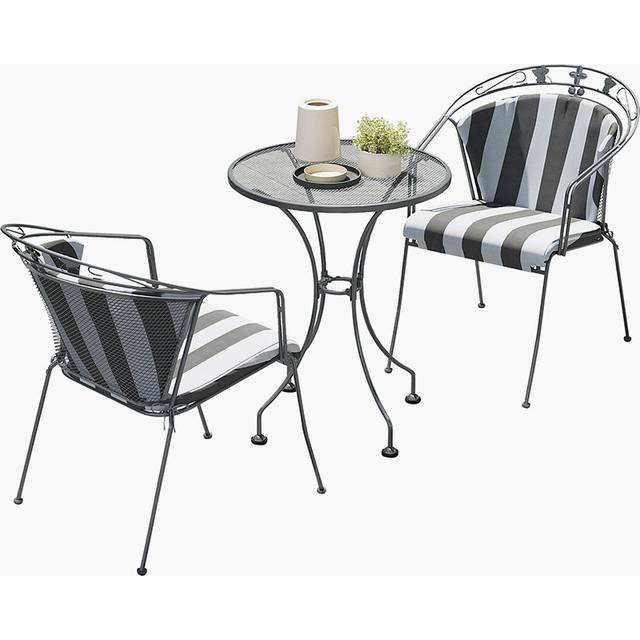 Pacific Elegance Bistro Set, Grey