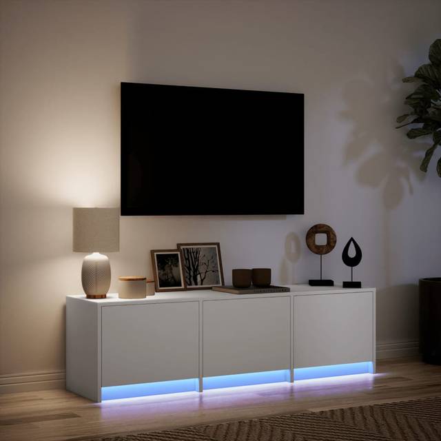 Vidaxl TV stand 97 x 34 x 40cm made of wood - White (140cm)