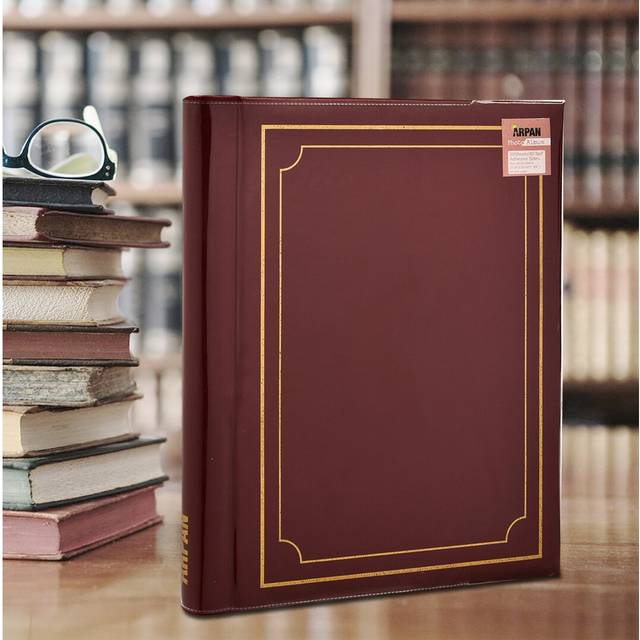Self Adhesive Large Photo Album - Red (120)