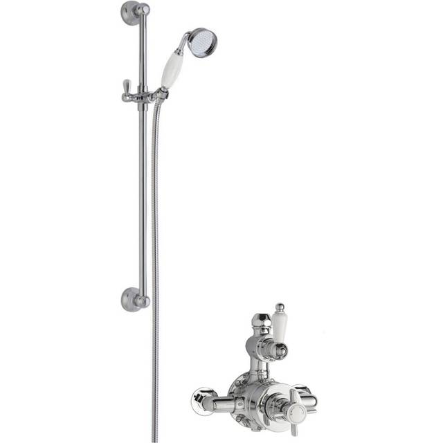 Mixer Shower with Handheld Shower Head - Chrome