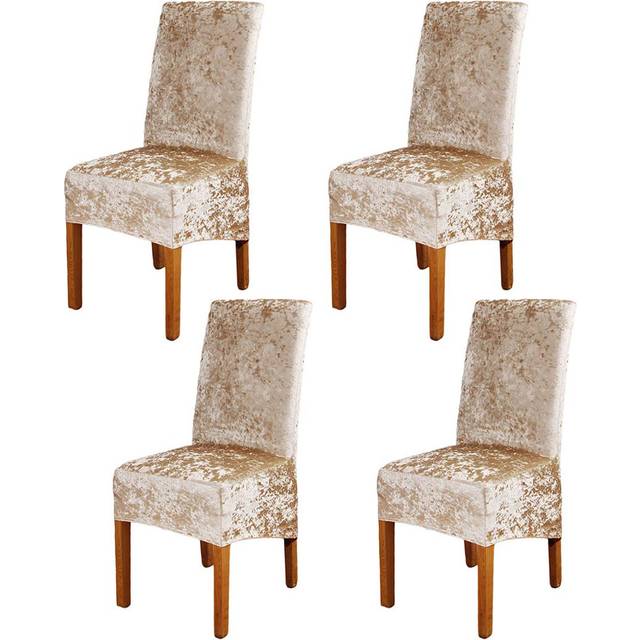 Canora Grey Dining Chair Slipcover Champagne