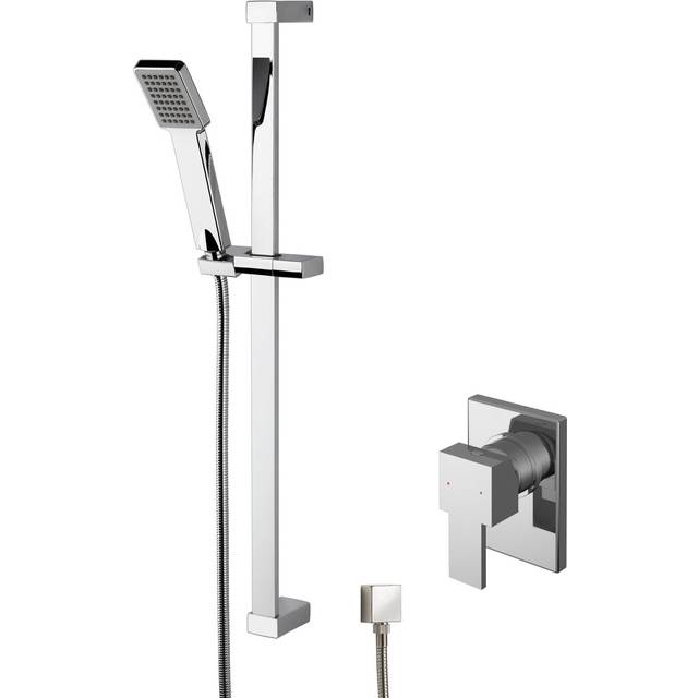 Mixer Shower with Handheld Shower Head - Chrome