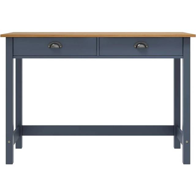 Adalena 10cm Solid Wood Console Table - Blue