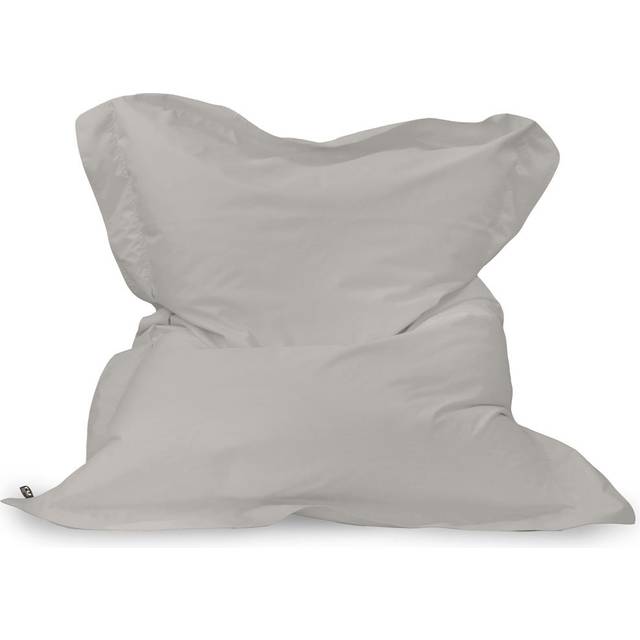rucomfy Outdoor Extra Large Squarbie Beanbag - Platinum Grey (Large)