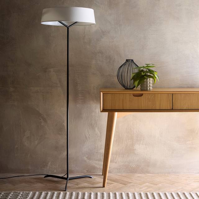Aybek Floor Lamp - Powder Coated (140cm H X 45cm W X 45cm D)