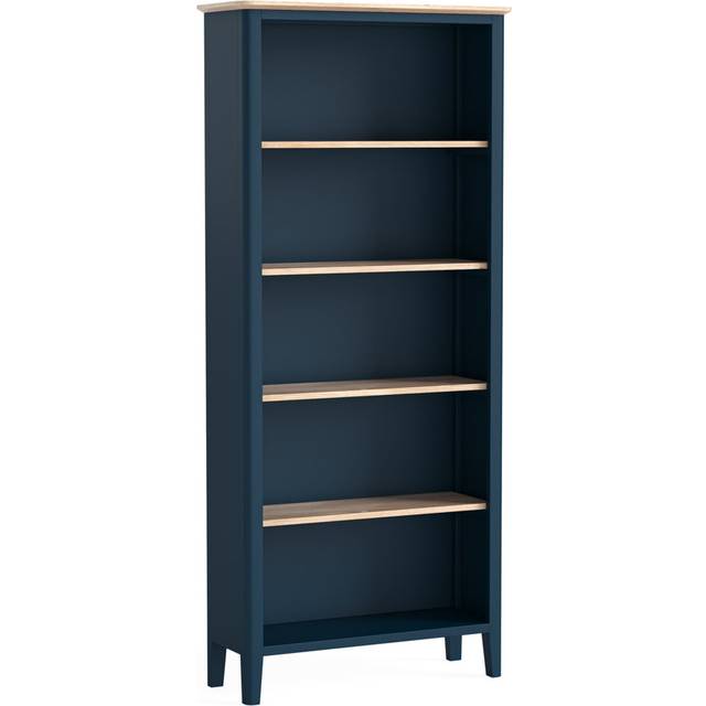 Maelle Large Bookcase Navy ((5 Shelves) 180cmH x 80cmW x 28cmD)