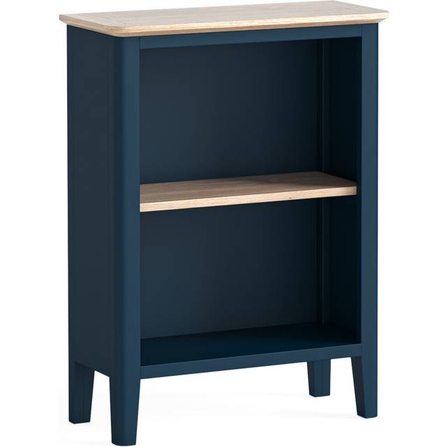 Maelle Large Bookcase Navy ((2 Shelves) 80cmH x 60cmW x 26cmD)