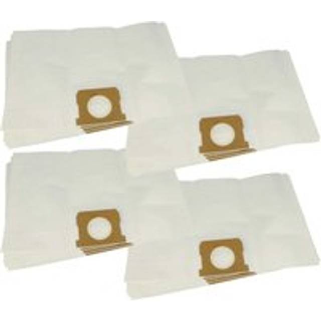 Vhbw - 20x Vacuum Cleaner Bag compatible with Stihl se 33 Vacuum Cleaner, paper / cardboard, 30 cm x 48 cm, White