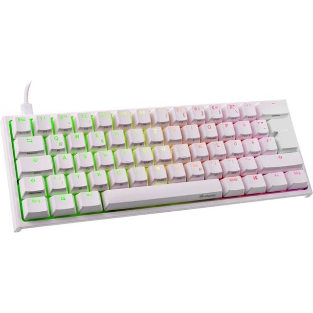 Ducky ONE 2 Mini Gaming, MX-Speed Silver, RGB-LED, Vit