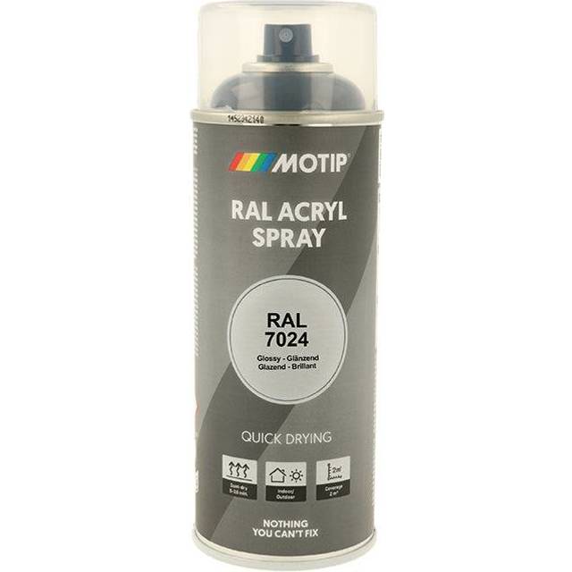Motip High Gloss RAL 7024 - Sprayfärg Graphite Grå 400 ml
