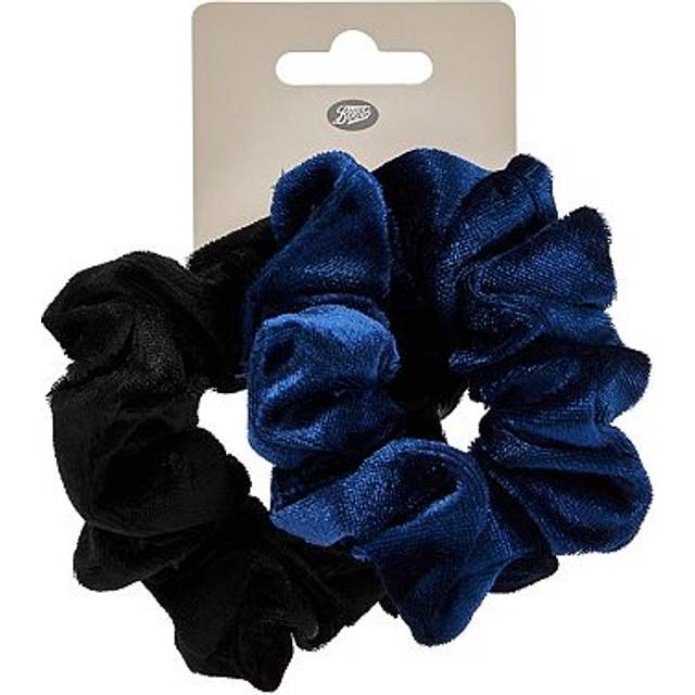 Boots Kids scrunchie velvet navy/black 2s