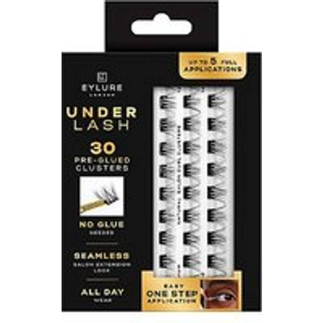 Eylure – Underlash Pre-Glued Natural Clusters – Underfransar – Förlimmade knippen-Svart/a