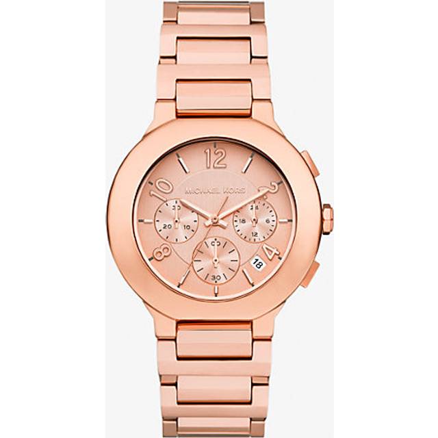 MK Oversized Gramercy Rose Gold-Tone Watch - Rose Gold - Michael Kors - ONE SIZE