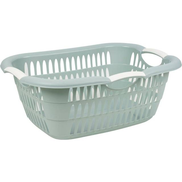 Laundry Basket - Teal (Small (22 cm  x 53 cm x 38 cm))