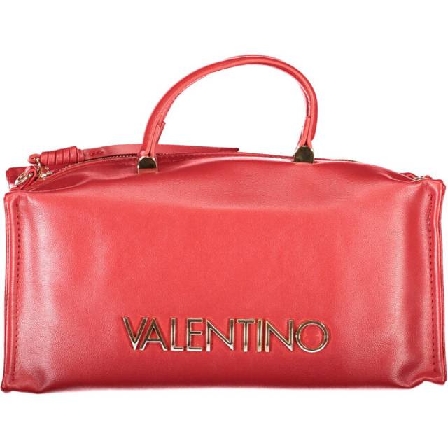 Red Polyethylene Women Handbag