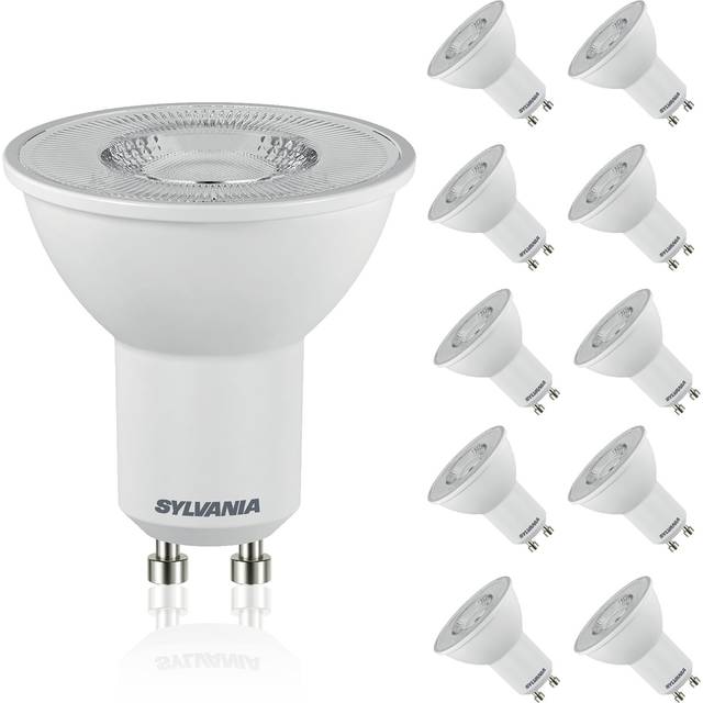 Sylvania 10 Pack RefLED GU10 Warm White 4.2W LED Bulb
