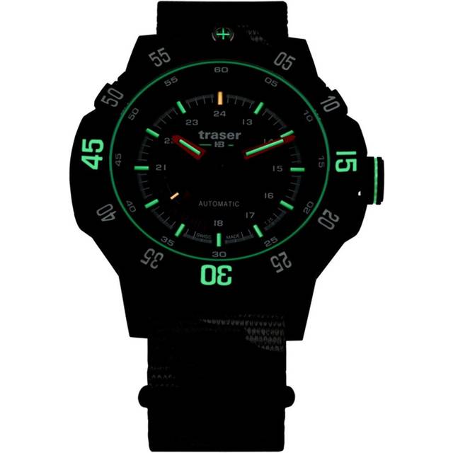 Traser H3 110960 Herrenuhr P99 A Tactical Carbon 46mm 20ATM