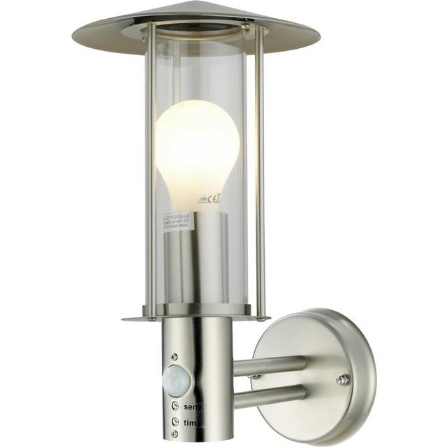 Treviso - Brushed Stainless Steel Motion Sensor Outdoor Security Light