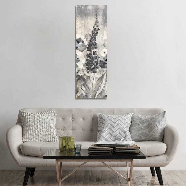 Crystal Raindrops Panel III by - Wrapped Canvas Painting (152.4cm H x 50.8cm W x 3.81cm D)