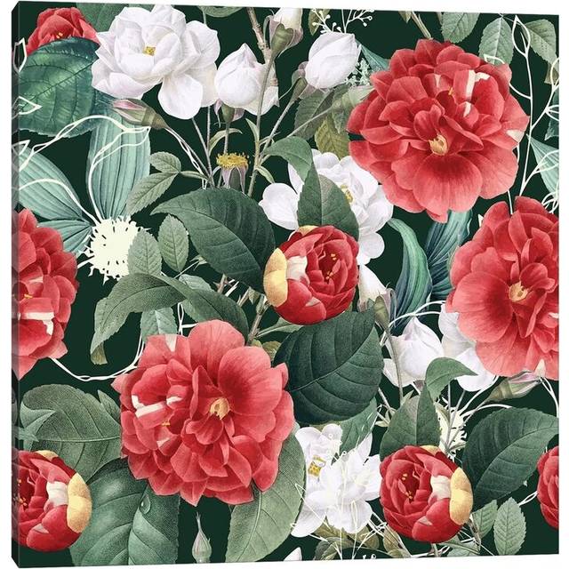 Botanical Wonder by 83 Oranges - Wrapped Canvas Art Prints (45.72cm H x 45.72cm W)