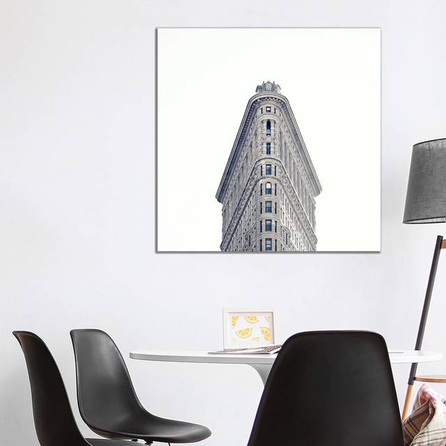 Flat Iron by Caroline Mint - Photograph Print on Canvas - Wrapped Canvas (93.98 cm H x 93.98 cm W x 3.175 cm D)