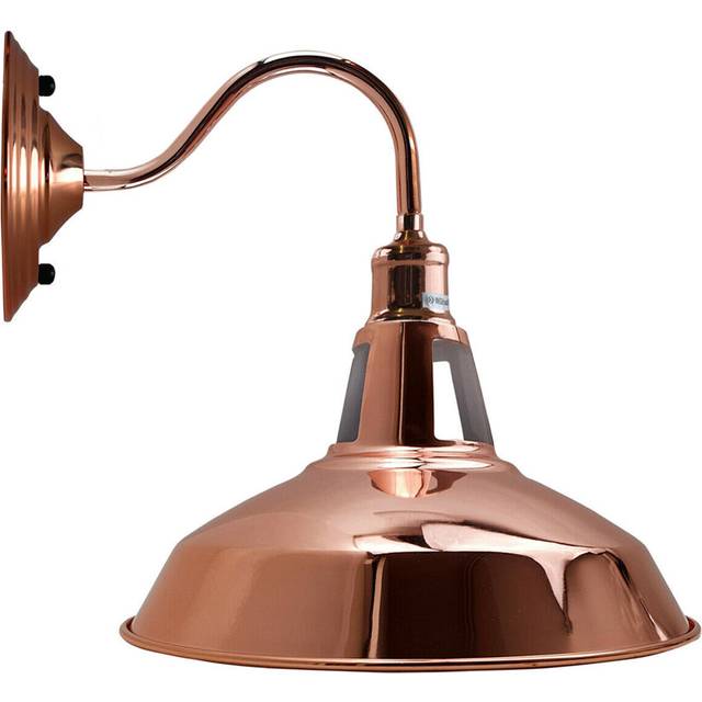 Hocker 1 - Light Dimmable Armed Sconce - Rose Gold (30cm H X 30cm W X 35cm D)