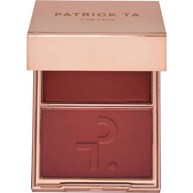 Major Headlines Double-Take Crème & Powder Blush Duo - She Knows Who She Is (Rich Mocha)