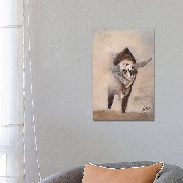Shake Rattle & Roll III by Kathy Winkler - Wrapped Canvas Rectangle Painting Print on Canvas (66.04cm H x 45.72cm W x 3.81cm D)