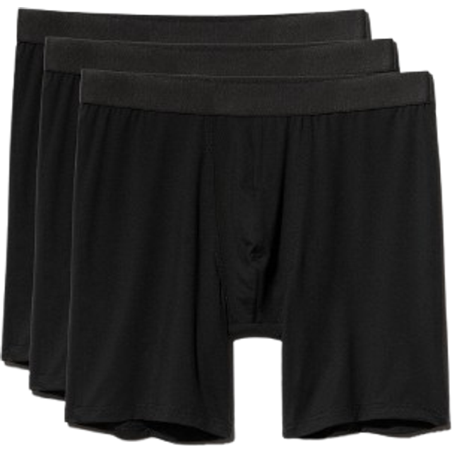 CDLP  - 3 × Boxer Brief Long - Black
