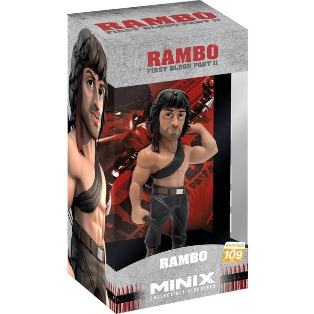 MiniX Rambo Figure Rambo with bow 12 cm