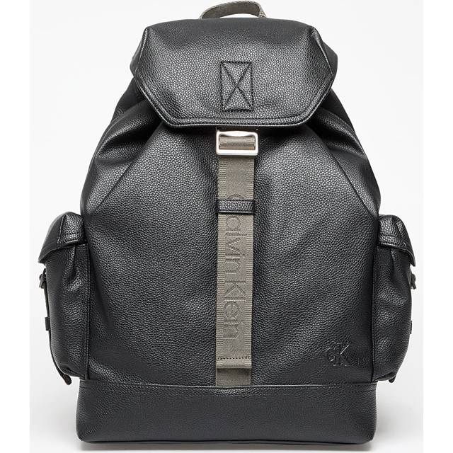 Ryggsäck Calvin Klein Jeans Cargo Flap Backpack Black Universal