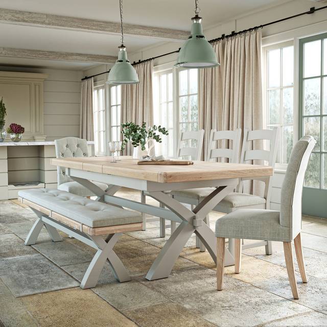 Waldemar Rectangular 95cm L - White Wood